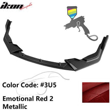 Load image into Gallery viewer, 2020-2022 Toyota Corolla SE XSE C Style Front Bumper Lip PP 3PC