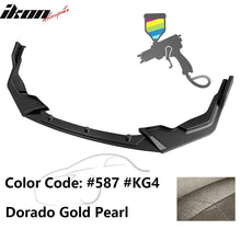 Load image into Gallery viewer, 2020-2022 Toyota Corolla SE XSE C Style Front Bumper Lip PP 3PC