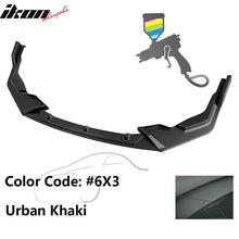 Load image into Gallery viewer, 2020-2022 Toyota Corolla SE XSE C Style Front Bumper Lip PP 3PC