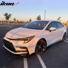 Load image into Gallery viewer, 2020-2022 Toyota Corolla SE XSE C Style Front Bumper Lip PP 3PC