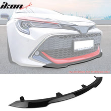 Load image into Gallery viewer, 2019-2021 Toyota Corolla Auris 3rd 5-Door Gloss Black Front Bumper Lip
