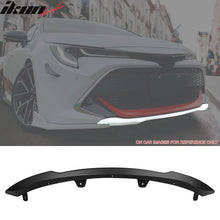 Load image into Gallery viewer, 2019-2021 Toyota Corolla Auris 3rd 5-Door Matte Black Front Bumper Lip