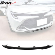 Load image into Gallery viewer, 2022-2025 Toyota Corolla Auris 3rd 5-Door Gloss Black Front Bumper Lip