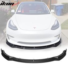 Load image into Gallery viewer, 2017-2023 Tesla Model 3 IKON Style Front Bumper Lip PP