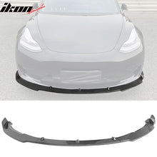 Load image into Gallery viewer, 2017-2023 Tesla Model 3 4DR IKON Front Bumper Lip PP
