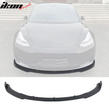 Load image into Gallery viewer, 2017-2023 Tesla Model 3 4DR IKON Front Bumper Lip PP
