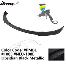 Load image into Gallery viewer, 2017-2023 Tesla Model 3 IKON Style Painted Front Bumper Lip PP