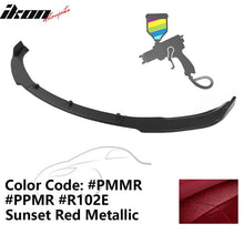 Load image into Gallery viewer, 2017-2023 Tesla Model 3 IKON Style Painted Front Bumper Lip PP