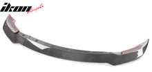 Load image into Gallery viewer, 2017-2023 Tesla Model 3 Track Pack Gloss Black Front Lip Carbon Fiber