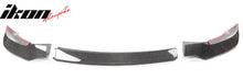 Load image into Gallery viewer, 2017-2023 Tesla Model 3 Track Pack Gloss Black Front Lip Carbon Fiber