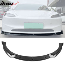 Load image into Gallery viewer, 2024-2025 Tesla Model 3 IKON Style 3PC Front Bumper Lip PP