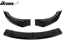 Load image into Gallery viewer, 2024-2025 Tesla Model 3 IKON Style 3PC Front Bumper Lip PP