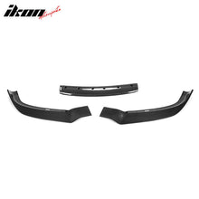 Load image into Gallery viewer, 2017-2021 Tesla Model S Track Pack Carbon Fiber 3PC Front Bumper Lip