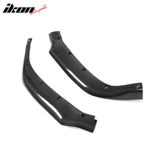 Load image into Gallery viewer, 2017-2021 Tesla Model S Track Pack Carbon Fiber 3PC Front Bumper Lip
