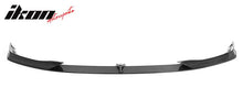 Load image into Gallery viewer, 2021-2025 Tesla Model S Gloss Black V Front Bumper Lip Carbon Fiber