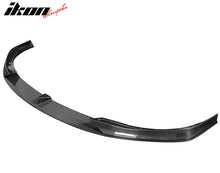 Load image into Gallery viewer, 2021-2025 Tesla Model S Gloss Black V Front Bumper Lip Carbon Fiber