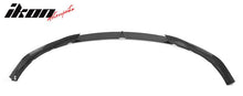 Load image into Gallery viewer, 2021-2025 Tesla Model S Gloss Black V Front Bumper Lip Carbon Fiber