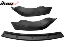 Load image into Gallery viewer, 2021-2024 Tesla Model S IK Style 3PCS Front Bumper Lip Painted PP