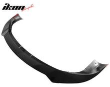Load image into Gallery viewer, 2021-2025 Tesla Model S Track Pack Style Front Bumper Lip Gloss Black