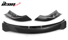 Load image into Gallery viewer, 2021-2025 Tesla Model S Track Pack Style Front Bumper Lip Gloss Black