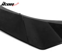 Load image into Gallery viewer, 2021-2025 Tesla Model S Track Pack Style Front Bumper Lip Gloss Black