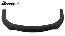 Load image into Gallery viewer, 2021-2025 Tesla Model S Track Pack Style Front Bumper Lip Gloss Black