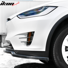 Load image into Gallery viewer, 2016-2020 Tesla Model X MX Style Front Lip Splitter Carbon Fiber