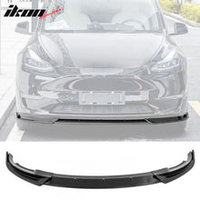 Load image into Gallery viewer, 2020-2023 Tesla Y IKON Style Front Bumper Lip PP 3PC