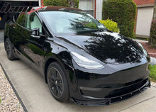 Load image into Gallery viewer, 2020-2023 Tesla Y IKON Style Front Bumper Lip PP 3PC