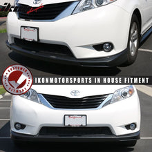 Load image into Gallery viewer, 2011-2017 Toyota Sienna XL30 5Dr Van MP Front Bumper Lip Spoiler - ABS