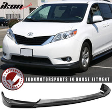 Load image into Gallery viewer, 2011-2017 Toyota Sienna XL30 5Dr Van MP Front Bumper Lip Spoiler - ABS
