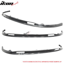Load image into Gallery viewer, 2011-2016 Toyota Sienna XL30 SE SK Style Unpainted Front Bumper Lip PU