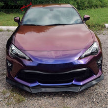 Load image into Gallery viewer, 2017-2020 Toyota 86 GTS Style PU Front Bumper Bottom Spoiler Unpainted