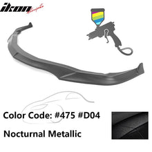 Load image into Gallery viewer, 2020-2025 Toyota GR Supra IKON Style Painted Front Bumper Lip PP