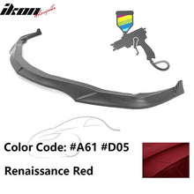 Load image into Gallery viewer, 2020-2025 Toyota GR Supra IKON Style Painted Front Bumper Lip PP