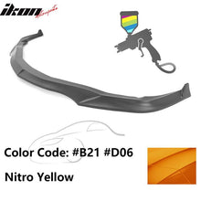 Load image into Gallery viewer, 2020-2025 Toyota GR Supra IKON Style Painted Front Bumper Lip PP
