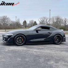Load image into Gallery viewer, 2020-2025 Toyota GR Supra A90 IKON Front Bumper Lip Gloss Carbon Fiber