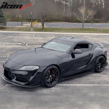 Load image into Gallery viewer, 2020-2025 Toyota GR Supra A90 IKON Front Bumper Lip Gloss Carbon Fiber