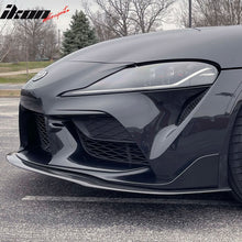 Load image into Gallery viewer, 2020-2025 Toyota GR Supra A90 IKON Front Bumper Lip Gloss Carbon Fiber