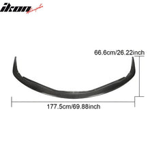 Load image into Gallery viewer, 2020-2025 Toyota GR Supra A90 IKON Front Bumper Lip Gloss Carbon Fiber