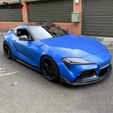 Load image into Gallery viewer, 2020-2025 Toyota GR Supra MZ Speed Front Bumper Lip Gloss Carbon Fiber