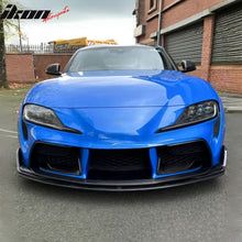 Load image into Gallery viewer, 2020-2025 Toyota GR Supra MZ Speed Front Bumper Lip Gloss Carbon Fiber