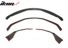 Load image into Gallery viewer, 2020-2025 Toyota GR Supra MZ Speed Front Bumper Lip Gloss Carbon Fiber