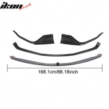 Load image into Gallery viewer, 2020-2025 Toyota GR Supra MZ Speed Front Bumper Lip Gloss Carbon Fiber