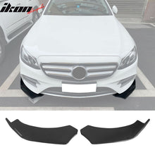 Load image into Gallery viewer, Universal V3 Style Unpainted 2PC Front Bumper Lip Spoiler Splitter PU