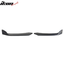 Load image into Gallery viewer, Universal V3 Style Unpainted 2PC Front Bumper Lip Spoiler Splitter PU