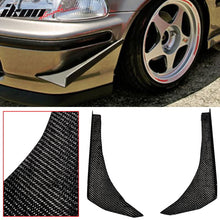Load image into Gallery viewer, Universal Bumper Lip Splitter Canards Spats Carbon Fiber