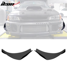 Load image into Gallery viewer, 1997-2001 Subaru Impreza Front Lip Bumper Aprons Splitter PU MDA Style