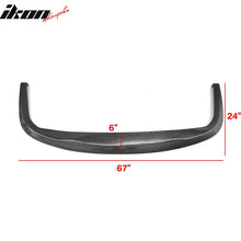 Load image into Gallery viewer, Fits Universal 1PC CS STI  Style Carbon Fiber Black Front Bumper Lip