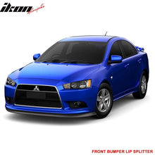 Load image into Gallery viewer, 100" Mitsubishi Front Bumper Lip Splitter Chin Spoiler Rubber Foam